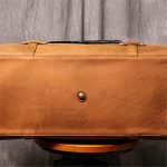 Walnut Men Leather Travel Bags Carry on Luggage Bag Men Duffel Bags Handbag Casual Traveling (Color : A, Size : One Size) - Image 6