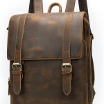 SDFGH Men's Backpack European and American Retro Men's Bag Large Capacity 14 Inch Laptop Travel Backpack (Color : A, Size : 35 * 27 * 8cm)