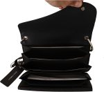 Dolce & Gabbana Black Leather Shoulder Saddle Cross Body Bag - Image 6
