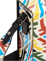 FENDI Vertigo Vertical Box Multicolor Leather Shoulder Bag 7VA519 - Image 3