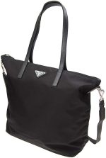 Prada Women's Black Nylon Shopping Tote 1BG189 - Image 2
