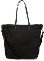 Prada Women's Black Nylon Shopping Tote 1BG189 - Image 3