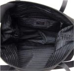 Prada Women's Black Nylon Shopping Tote 1BG189 - Image 5
