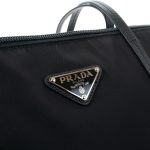 Prada Women's Black Nylon Shopping Tote 1BG189 - Image 6