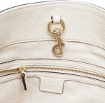 Gucci Womens Soho Leather Chain Straps Shoulder Handbag White Large - Image 4