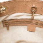 Gucci Camelia Camel Pebbled Leather Soho Shoulder Hand Bag Tassel - Image 5