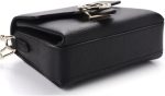 Gucci Interlocking G Black Leather Chain Shoulder Bag 510302 - Image 3