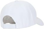 TopHeadwear Structured Adjustable Baseball Hat, White 4 Pack - Image 4