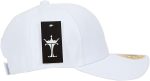 TopHeadwear Structured Adjustable Baseball Hat, White 4 Pack - Image 6