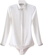 CZDYUF Long Sleeve Patchwork Shirt Women's Spring and Autumn Striped Contrast Chiffon Casual Bottomed -Piece Shirt (Color : D, Size : 2XL)