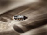 1 1/4 Carat White and Chocolate Diamond Band Ring for Women in 14k White Gold (Fancy Brown, cttw) Promise Anniversary Ring Size 5 to 10 by LeVian - Image 4