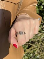 1/2 to 1 1/5 Carat White and Chocolate Diamond Round or Cushion Shaped Halo Ring for Women in 14k Yellow or Rose Gold (G-H/Fancy Brown, VS2-SI1, cttw) Promise Anniversary Ring Size 4 to 10.5 by LeVian - Image 5