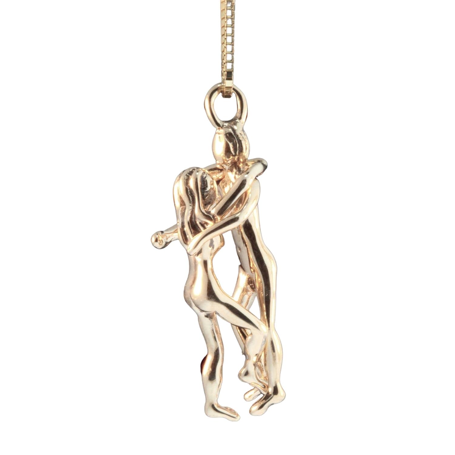251024120322697_1 People Necklace Lovers 14K Gold Necklace Puzzle Jewelry - Image 1