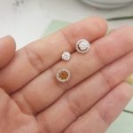 Dazzlingrock Collection 1.00 Carat (ctw) Round White Diamond Halo Screwback Stud Earrings with Detachable Jackets for Women | Available in 10K/14K/18K Gold - Image 2