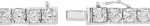 14K White Gold Diamond Tennis Bracelet (2 cttw, H-I Color, I1-I2 Clarity), 7" - Image 3