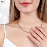 PORI JEWELERS 18K Yellow Gold 1.5MM, 1.8MM, 2MM, 2.5MM, 3MM, 4MM, or 5MM Diamond Cut Rope Chain Necklace Unisex Sizes 16"-30" - Image 3
