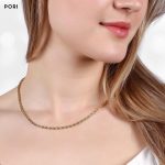 PORI JEWELERS 18K Yellow Gold 1.5MM, 1.8MM, 2MM, 2.5MM, 3MM, 4MM, or 5MM Diamond Cut Rope Chain Necklace Unisex Sizes 16"-30" - Image 4