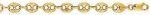 The Diamond Deal 14k REAL Yellow Gold 11.0mm Shiny Puffed SOLID Mariner Chain Necklace or Bracelet Bangle for Pendants and Charms with Lobster-Claw Clasp (8.5", 20", 22" or 24 inch) - Image 4
