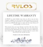 *RYLOS Diamond Tennis Bracelet Classic 14K White Gold Circle of Life Designer With Spectacular Diamonds - 7 1/4"* - Image 4