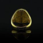10K Gold Saint Gabriel The Archangel of Truth Ring | Religious Christian 18K Gold Band Ring | 14K Gold Ring Handmade Jewelry Men Women Gift - Image 3