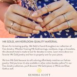 Kendra Scott White Diamond Nia Hoop Earrings in 14k Gold, Fine Jewelry for Women - Image 6