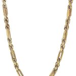 WJD Exclusives 14K Solid Yellow Gold 4mm Milano Figaro Rope Chain Necklace 20"-26"