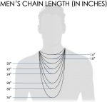 PORI JEWELERS 18K Solid Gold 1.8MM, 2.5MM, 3MM, 3.8MM, 4.5MM, 5.5MM, 7MM Cuban Curb Link Chain Necklace- Made In Italy - Image 4