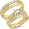 Women Size 7 & Men Size 11 in Yellow Gold