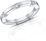 Madina Jewelry 0.65 ct Ladies Round Cut Diamond Eternity Band Ring in Channel Setting in Platinum - Image 2