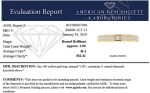 VIR JEWELS 1 carat (ctw) Diamond Wedding Anniversary Band for Women, Half Eternity Round Diamond Engagement Ring 14K Yellow Gold Channel Set, SI2-I1 Clarity Certified, Size 4.5-10 - Image 6