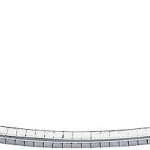 14k Gold Sparkle Cut Classic Omega Necklace With Box Catch Jewelry Gifts for Women in White Gold Yellow Gold Choice of Lengths 16 18 20 and Variety of mm Options