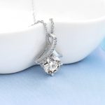 JUNZAI Beauty Fish Tail Necklace,Jewelry Necklaces for Women Necklace Mother's Day Birthday Gifts for Women Wife Mom - Image 2