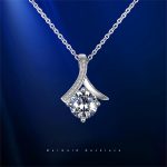 JUNZAI Beauty Fish Tail Necklace,Jewelry Necklaces for Women Necklace Mother's Day Birthday Gifts for Women Wife Mom - Image 4