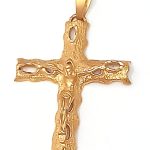 ONE of a KIND gifts for women Cross Solid gold 18k Crucifix Pendant Christian Grandmother Cross gift for Christian women Crucifix Pendant Designer Christianity HANDMADE Jewellery Unique Gift for her