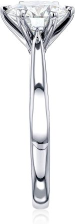 Kobelli 1.9ct Round Forever One Moissanite 6-Prong Ring (DEF/VS) - Image 4
