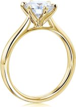 Kobelli 1.9ct Round Forever One Moissanite 6-Prong Ring (DEF/VS) - Image 8
