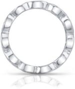 Madina Jewelry 0.60 ct Ladies Round Cut Diamond Eternity Band Ring in Platinum - Image 4