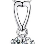 SHENGANG Women Pendant,Pendant Pendants,Forever Love Heart Pendants Jewellery Anniversary/Birthday Gifts For Her/Mum/Wife