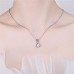 SHENGANG Women Pendant,Pendant Pendants,Forever Love Heart Pendants Jewellery Anniversary/Birthday Gifts For Her/Mum/Wife - Image 3