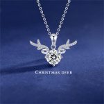 JUNZAI Fashion Women’s Necklace,Handmade Sterling Necklace for Women, Christmas Birthday Valentines Day Jewelry Gift for Women and Girls - Image 3