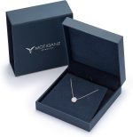 14k Yellow Gold Pendant Necklace, 4 Prong Setting, Round Brilliant Shape (0.50 TCW, SI2 Clarity, F Color, 5.00mm x 9.00mm) Spring-ring Box, Natural Diamond, Not-treated, Gift For Loved Ones, Jewelry for Women - Image 7