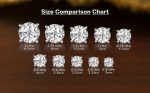 Natural Clarity I1-I2 3 Prong Martini 0.2 cttw to 2 cttw 14K Gold Real Diamond Studs Earrings with Secure Screw Back for Women and Men - Image 6