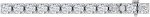 8 Carat to 12 Carat Diamond Tennis Bracelet in 14K Gold (7 Inch) - IGI Certified - Image 2