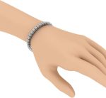 8 Carat to 12 Carat Diamond Tennis Bracelet in 14K Gold (7 Inch) - IGI Certified - Image 3
