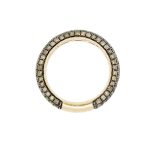 Cognac Diamond Pave Band Jewelry (US 11) - Image 2