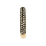 Cognac Diamond Pave Band Jewelry (US 11) - Image 3