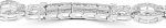 Madina Jewelry 7.27 ct Ladies Baguette and Round Cut Diamond Tennis Bracelet In Channel and Pave Setting - Image 2