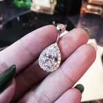 0.5CT-1.0CT GIA H-VS1 Pear Shaped Diamond Belly Button Ring, Navel Ring, Luxury Body Jewelry, Piercing, Sexy Jewelry, 3 Gold Colors Available, Wholesale Available - Image 7