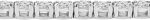 Madina Jewelry 2.71 ct Ladies Round Cut Diamond Tennis Bracelet in 14 kt White Gold - Image 5