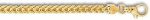14k REAL Yellow Gold 4.4mm Shiny Diamond-Cut Square Franco Chain Necklace Or Bracelet for Pendants and Charms with Lobster-Claw Clasp (22" or 24 inch) Mens Solid Franco Chains Jewelry - Image 2